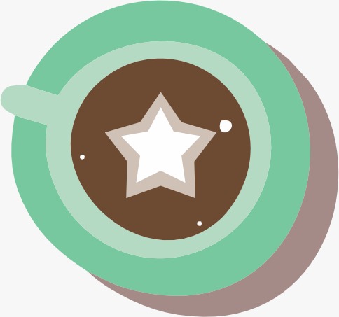Icono grafico Cignus sobre taza