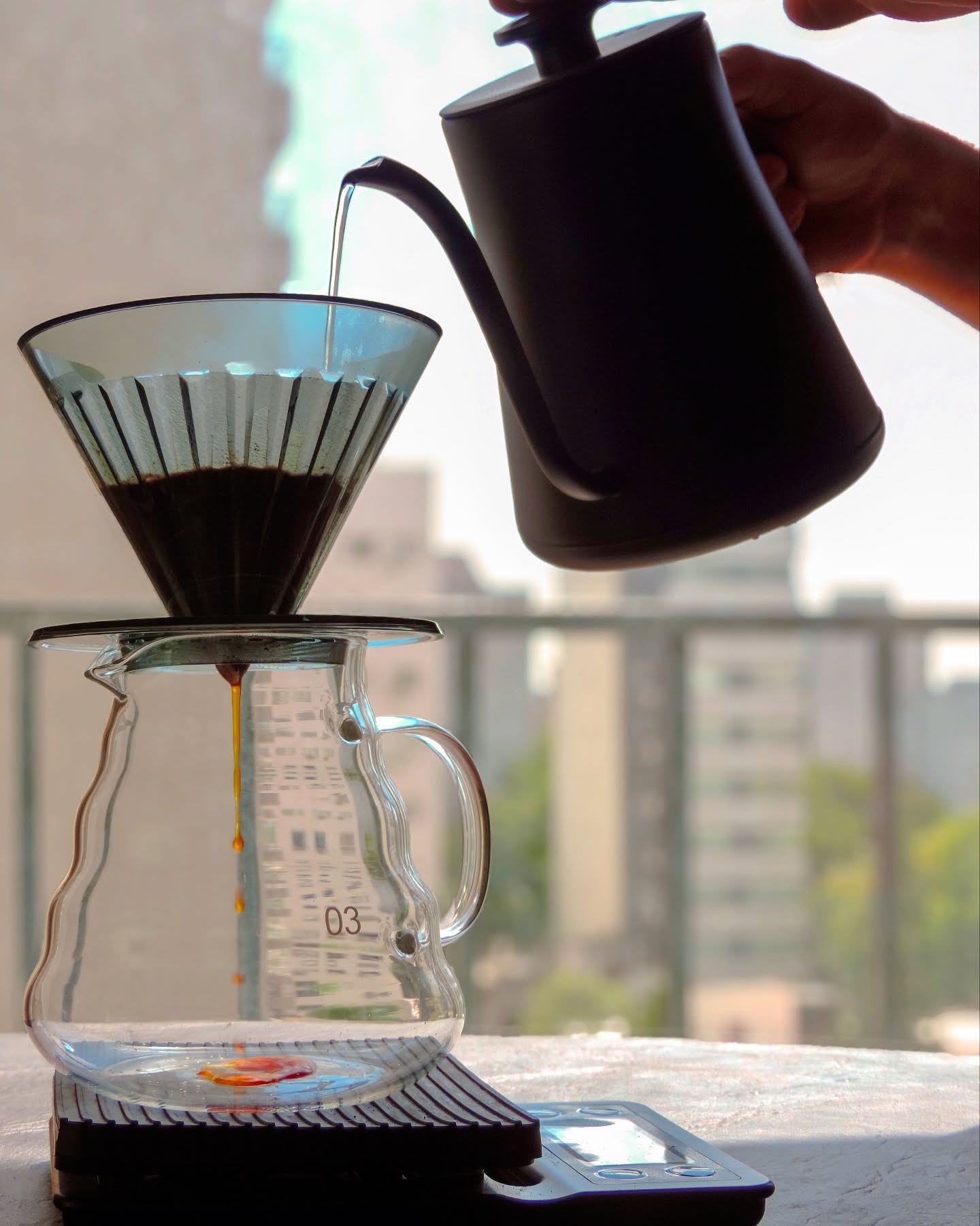 Preparación de café con métodos filtrados